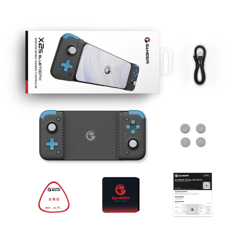 GameSir X2s Mobile Gamepad Android Phone Game Controller for Cloud Gaming Xbox Game Pass STADIA xCloud Hall Effect Joystick - FSH-ONLINE