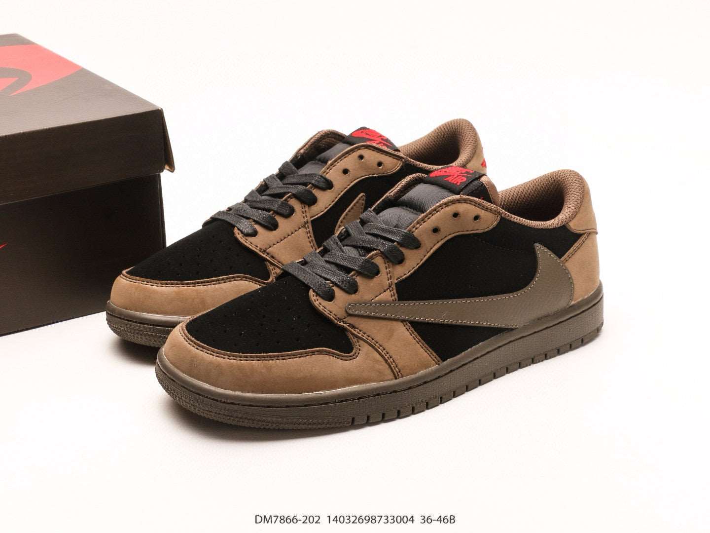 Nike Air Jordan 1 Low in black and brown | nike-air-jordan-1-low-in-black-and-brown-1