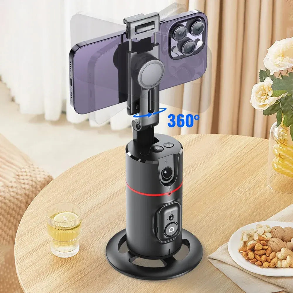 360 Auto Face Tracking Gimbal Auto Tracking Phone Holder Smart Selfie Gimbal Stabilizer with Gesture Control - FSH-ONLINE