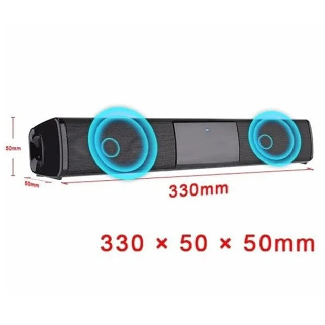 40W Bluetooth Speaker column High Power Portable Speaker TV SoundBar for Computer Music Center Boom Box with TF AUX USB radio | 40w-bluetooth-speaker-column-high-power-portable-speaker-tv-soundbar-for-computer-music-center-boom-box-with-tf-aux-usb-radio