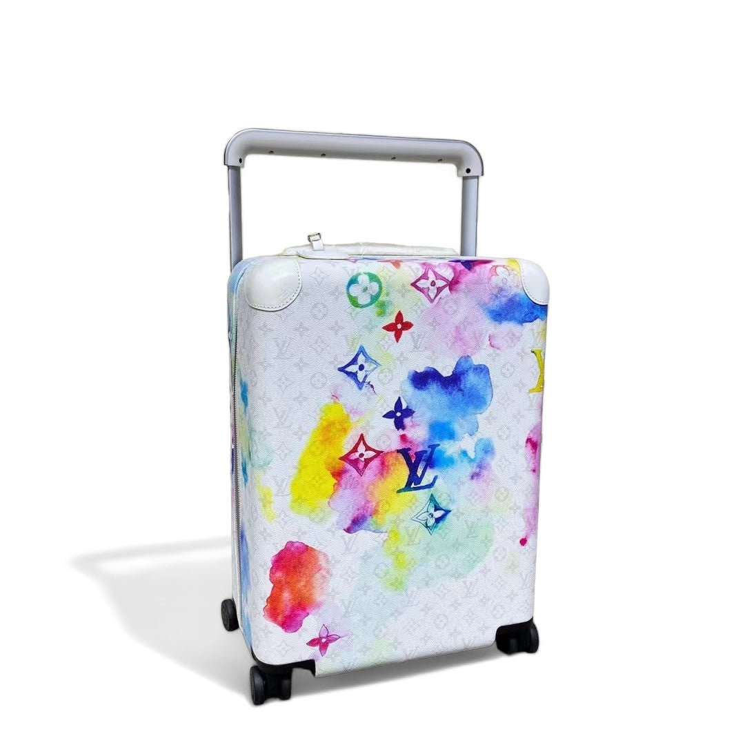 Louis Vuitton Watercolor Monogram Suitcase - Limited Edition 2024 | louis-vuitton-watercolor-monogram-suitcase-limited-edition-2024