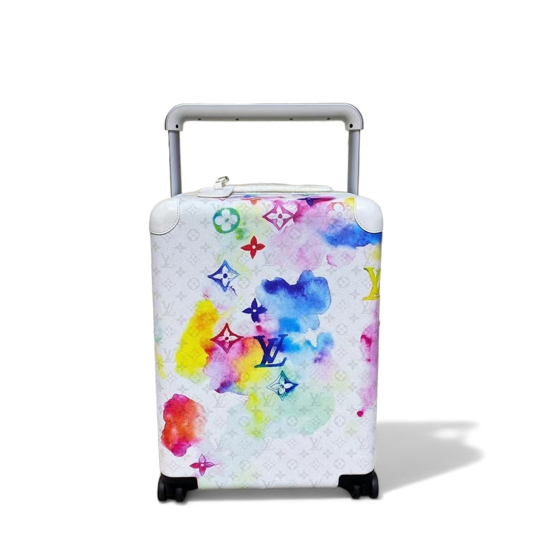 Louis Vuitton Watercolor Monogram Suitcase - Limited Edition 2024 | louis-vuitton-watercolor-monogram-suitcase-limited-edition-2024