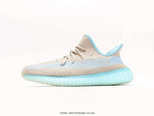 Adidas Yeezy Boost 350 V2 in Blue and Biege | adidas-yeezy-boost-350-v2-in-blue-and-biege