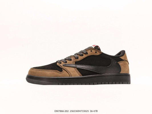 Nike Air Jordan 1 Low in black and brown | nike-air-jordan-1-low-in-black-and-brown