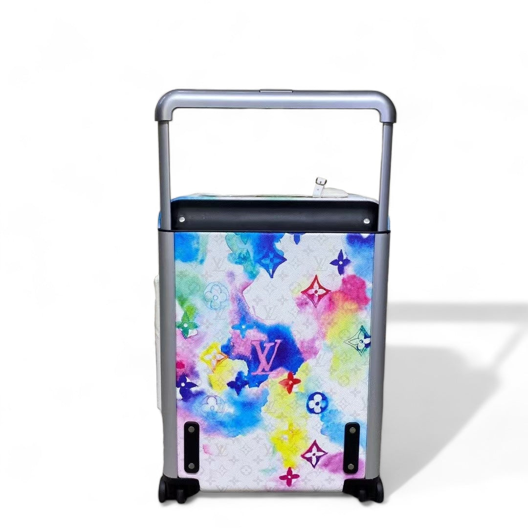 Louis Vuitton Watercolor Monogram Suitcase - Limited Edition 2024 | louis-vuitton-watercolor-monogram-suitcase-limited-edition-2024