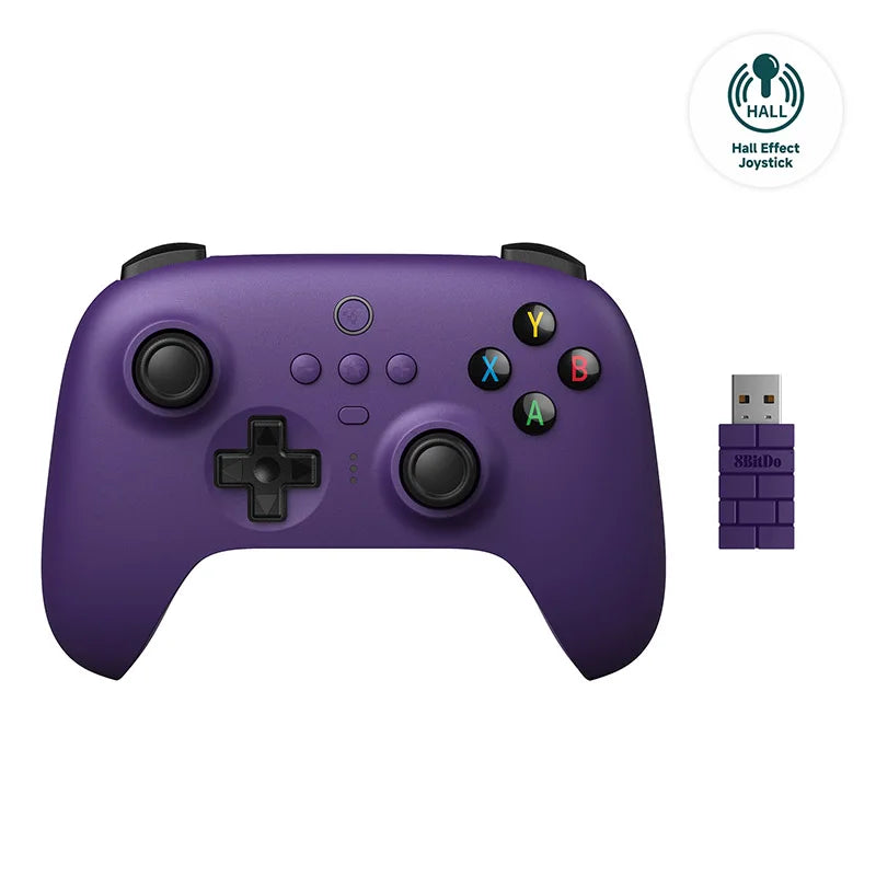 8BitDo - New Ultimate 2.4G Wireless, Hall Effect Joystick Update, Gaming Controller for PC, Windows Steam Deck, Android & iPhone - FSH-ONLINE