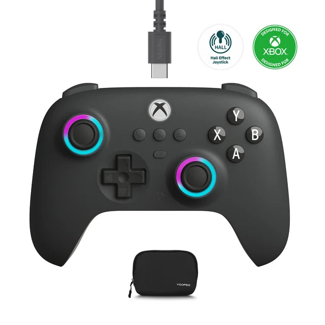 8BitDo Ultimate C Wired Game Controller for Xbox Series X/S Xbox One with RGB Lighting Hall Effect Joysticks for Windows 10/11 - FSH-ONLINE