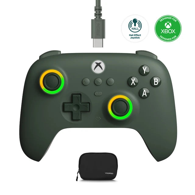 8BitDo Ultimate C Wired Game Controller for Xbox Series X/S Xbox One with RGB Lighting Hall Effect Joysticks for Windows 10/11 - FSH-ONLINE