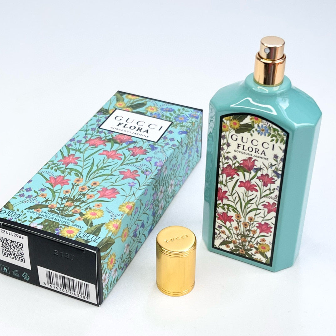 Gucci Flora Gorgeous Jasmine Eau de Parfum 100ml | gucci-flora-gorgeous-jasmine-eau-de-parfum-100ml