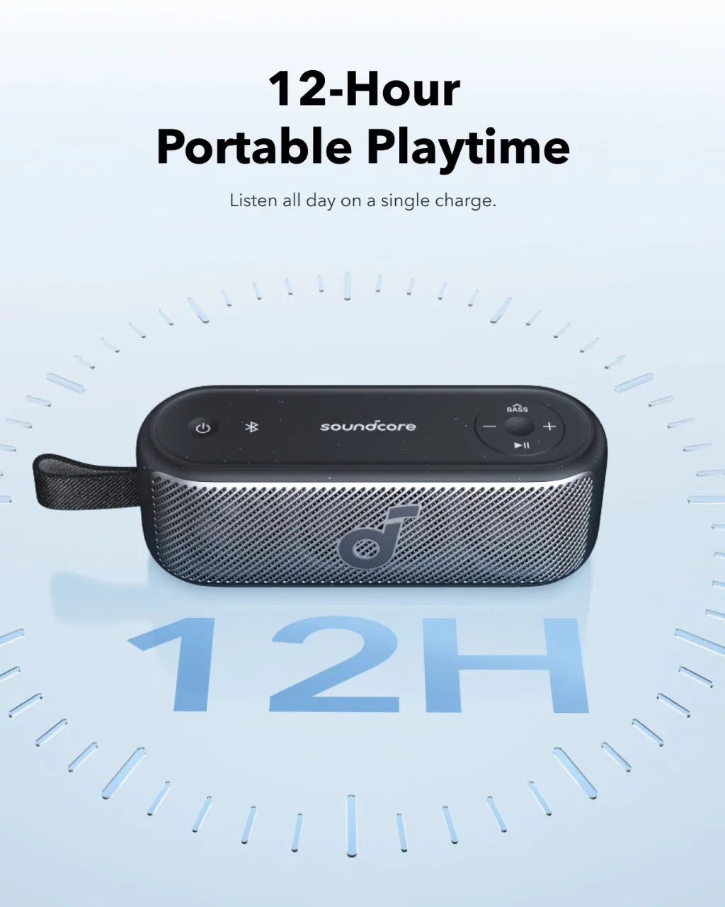 Anker Soundcore Motion100 Portable Speaker Bluetooth Speaker with Wireless Hi-Re 2 Full Range Drivers for Stereo Sound Sound Box