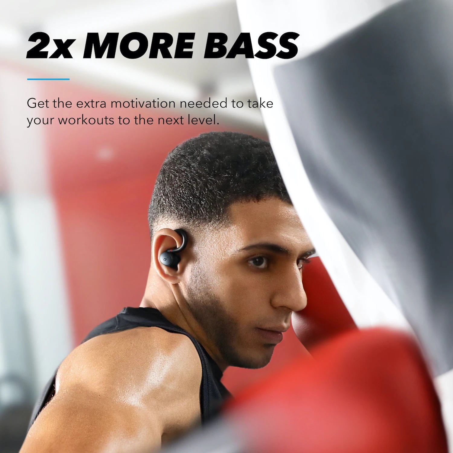 Anker Soundcore Sport X10 Bluetooth 5.2 Headphones Sports Rotating Ear Hooks Deep Bass IPX7 Waterproof Sweatproof Sport Earbuds - FSH-ONLINE