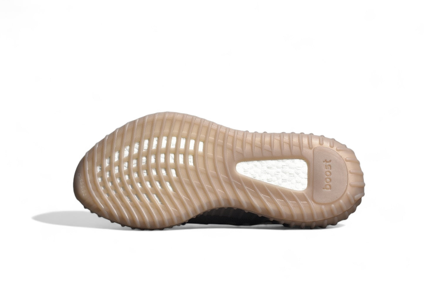 Adidas Yeezy Boost 350 V2 in Taupe with a signature stripe and a boost sole | adidas-yeezy-boost-350-v2-in-taupe-with-a-signature-stripe-and-a-boost-sole