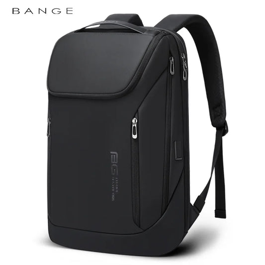 BANGE Backpack Men's 15.6-inch Business Backpack Large Capacity Laptop Backpack - FSH-ONLINE