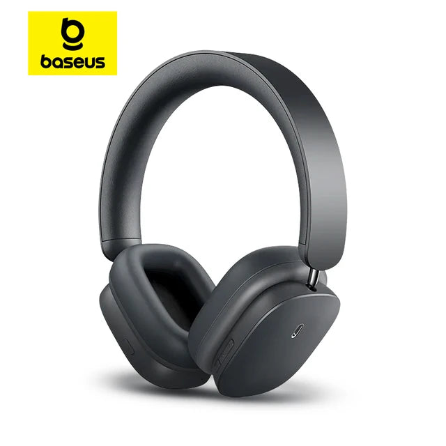 Baseus H1 ANC Wireless Headphones Hybrid 40dB Earphone Bluetooth 5.2 4-mics ENC 40mm Driver Over the Ear Headsets 70H Playtime | baseus-h1-anc-wireless-headphones-hybrid-40db-earphone-bluetooth-5-2-4-mics-enc-40mm-driver-over-the-ear-headsets-70h-playtime