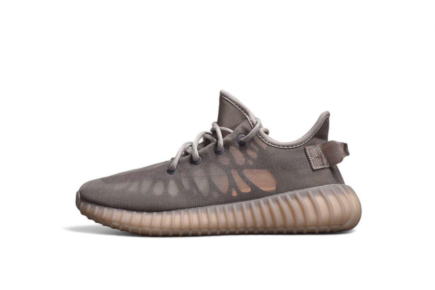 Adidas Yeezy Boost 350 V2 in Taupe with a signature stripe and a boost sole | adidas-yeezy-boost-350-v2-in-taupe-with-a-signature-stripe-and-a-boost-sole