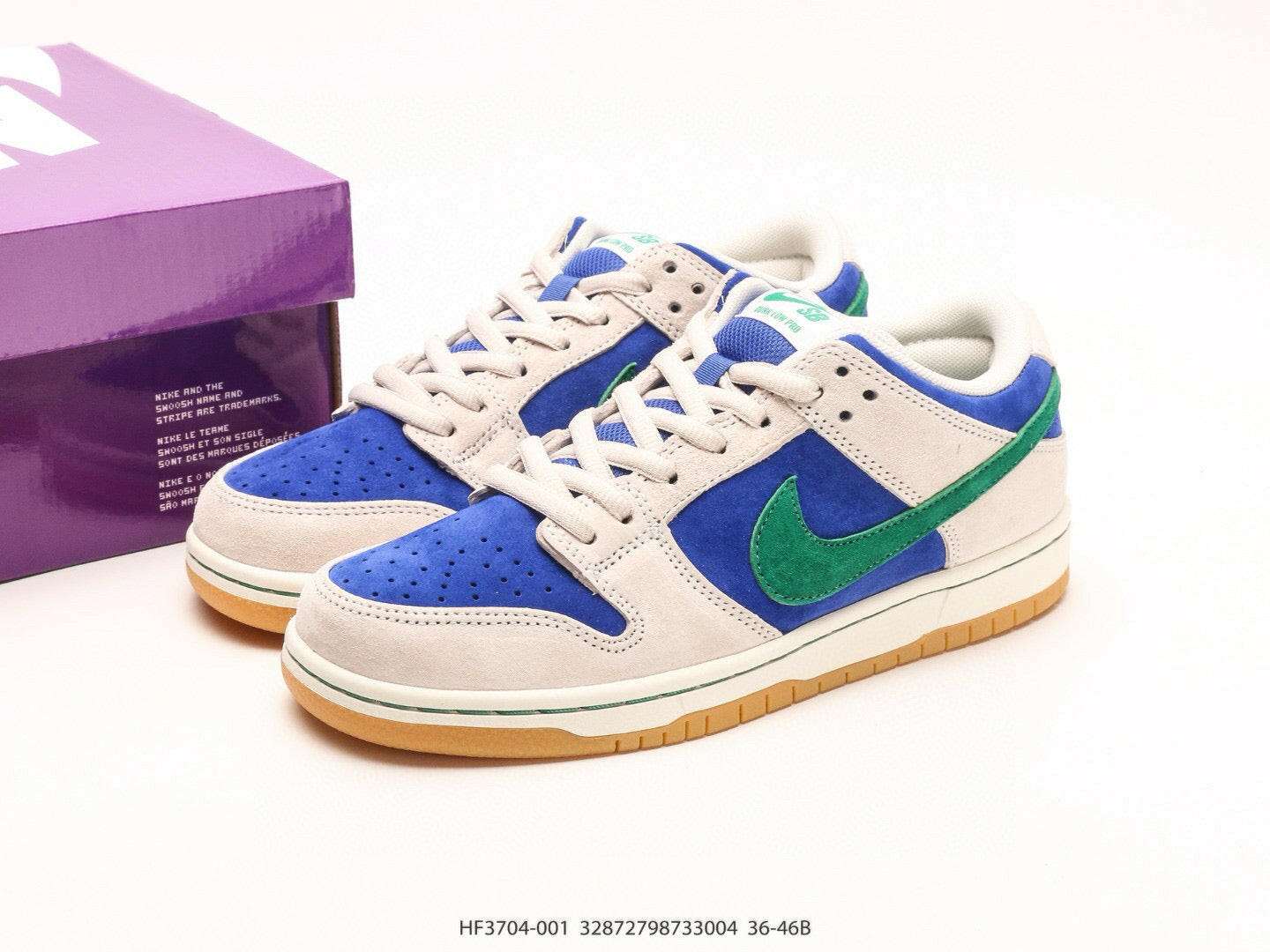 Nike SB Dunk Low Blue and Green Premium Skate Sneakers | nike-sb-dunk-low-blue-and-green-premium-skate-sneakers