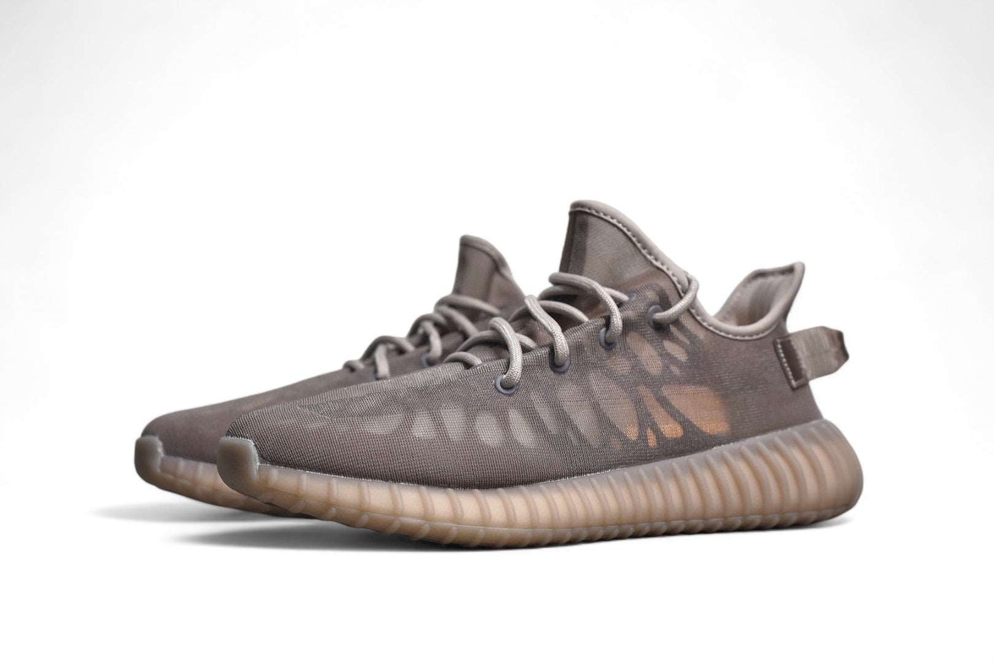 Adidas Yeezy Boost 350 V2 in Taupe with a signature stripe and a boost sole | adidas-yeezy-boost-350-v2-in-taupe-with-a-signature-stripe-and-a-boost-sole