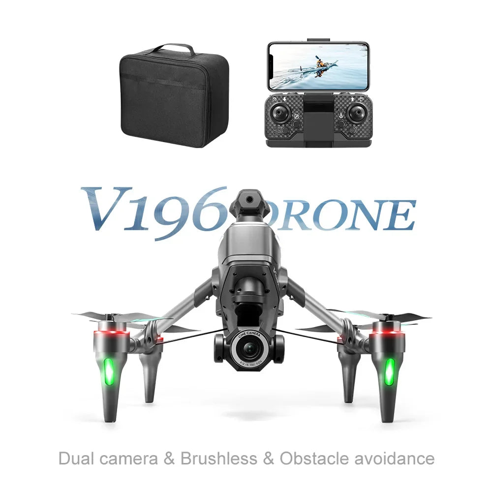 Drone  8K HD Triple Camera Aerial Photography WIFI Optical Localization Automatic Obstacle Avoidance Drone 2024 | drone-8k-hd-triple-camera-aerial-photography-wifi-optical-localization-automatic-obstacle-avoidance-drone-2024