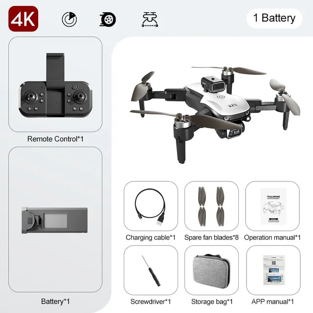 For Xiaomi S2S Drone 8K Profesional HD Aerial Photography Dual-Camera Omnidirectional Obstacle Brushless Avoidance Quadrotor Toy | for-xiaomi-s2s-drone-8k-profesional-hd-aerial-photography-dual-camera-omnidirectional-obstacle-brushless-avoidance-quadrotor-toy