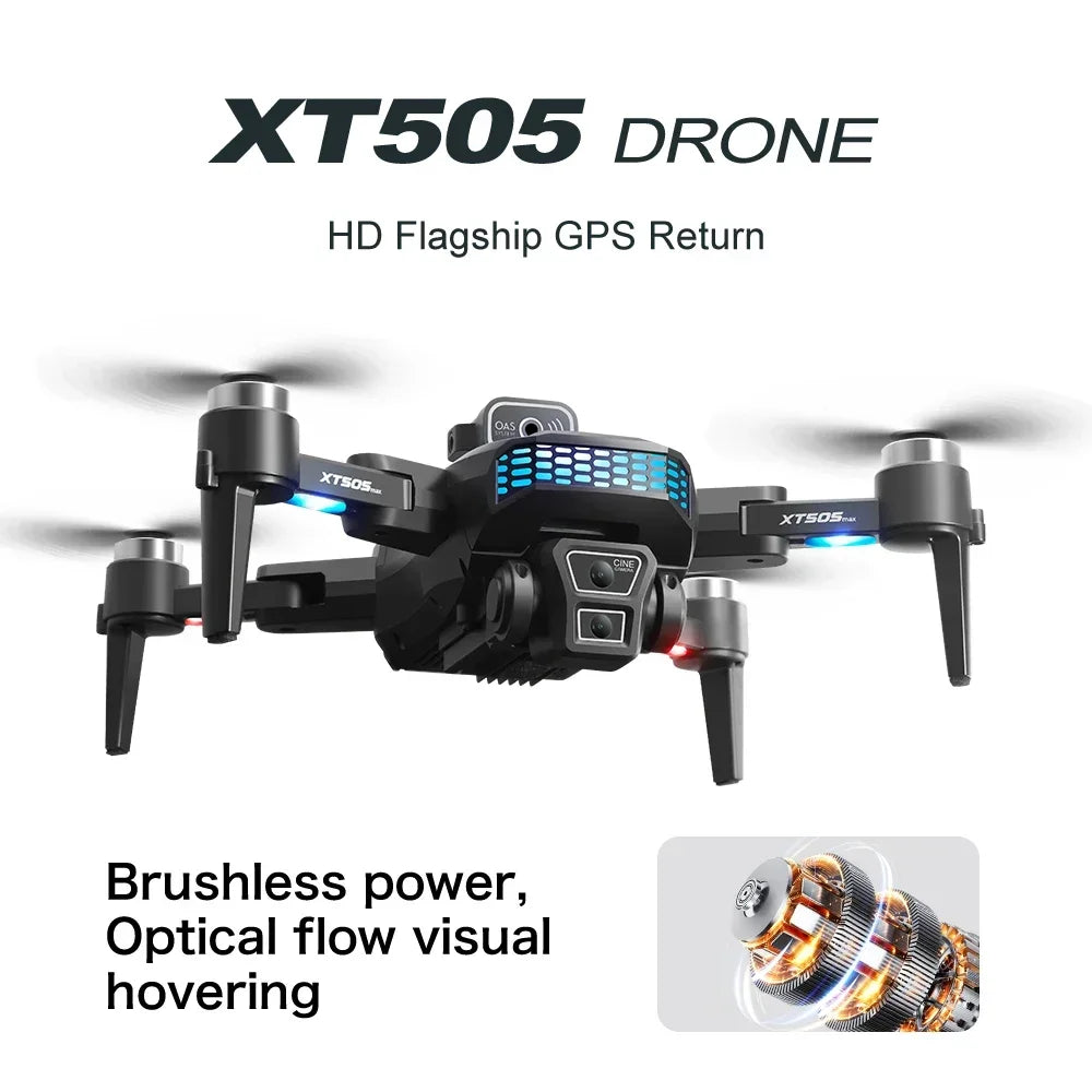 GPS Drone 8K HD Camera 3-Axis Gimbal Anti-Shake Aerial Photography Brushless Motor Aircraft Folding 4K Quadcopter 2KM Toys