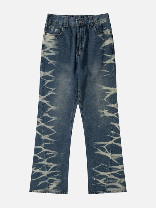 Helmiss Tie-dye Jeans - Streetwear Fashion for All Seasons