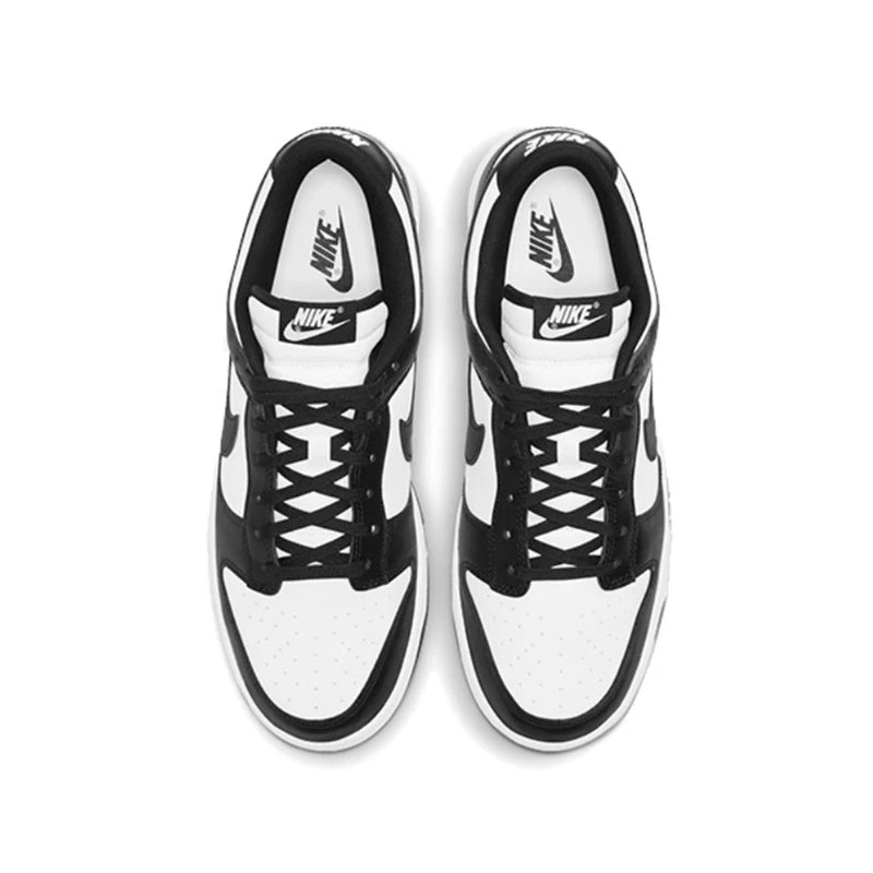 Nike Dunk Retro Black White Men Women Skateboarding Shoes Classics Genuine leather Non-slip Comfortable Sb Running Sneakers | nike-dunk-retro-black-white-men-women-skateboarding-shoes-classics-genuine-leather-non-slip-comfortable-sb-running-sneakers