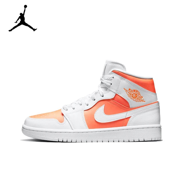 Air Jordan 1 Mid 'Ice Cream'Purple and White Color GS Size For Women  Retro Classic Basketball SneakersShoes DD1666-100 | air-jordan-1-mid-ice-creampurple-and-white-color-gs-size-for-women-retro-classic-basketball-sneakersshoes-dd1666-100