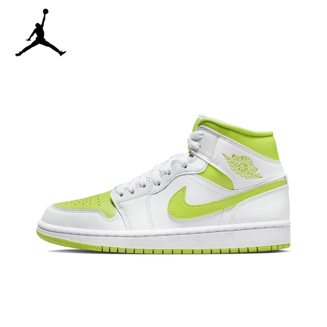 Air Jordan 1 Mid 'Ice Cream'Purple and White Color GS Size For Women  Retro Classic Basketball SneakersShoes DD1666-100 | air-jordan-1-mid-ice-creampurple-and-white-color-gs-size-for-women-retro-classic-basketball-sneakersshoes-dd1666-100