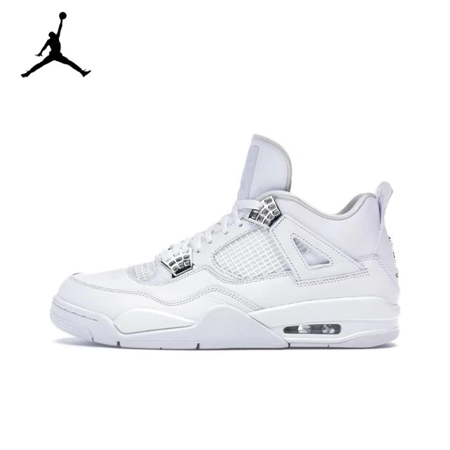 Air Jordan 4 "Neutral Grey" "Red Cement" Comfortable Retro Basketball Shoes Men's White and Black and Red DH6927-161 | air-jordan-4-neutral-grey-red-cement-comfortable-retro-basketball-shoes-mens-white-and-black-and-red-dh6927-161