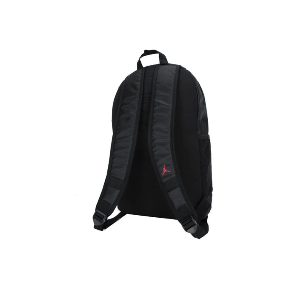 Air Jordan Backpack "Red Black Cement" School Laptop Zipper Bag Unisex Casual Large-capacity Size JD2233003G3-001