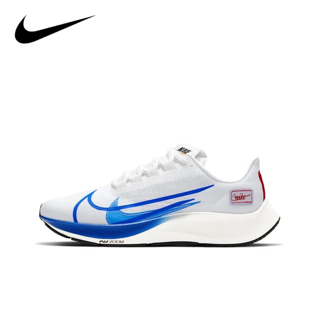 Nike Pagasus 37 Blue color Men's Running Casual Marathon Professional Breathable Shoes Sneakers CQ9908-100 | nike-pagasus-37-blue-color-mens-running-casual-marathon-professional-breathable-shoes-sneakers-cq9908-100