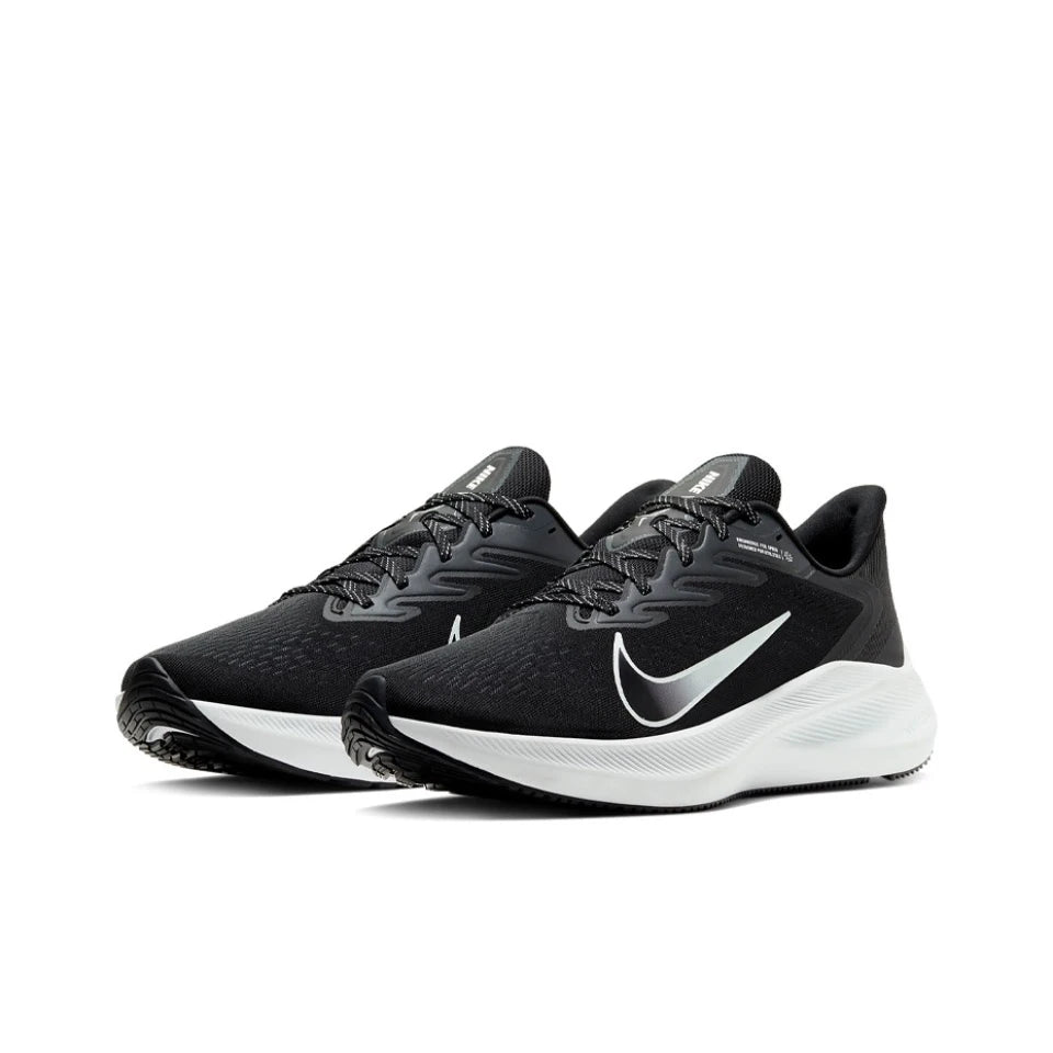 Nike Zoom Winflo 7 Rainbow White color Unisex Men and Women Running Casual Breathable Shoes CJ0291-005 | nike-zoom-winflo-7-rainbow-white-color-unisex-men-and-women-running-casual-breathable-shoes-cj0291-005