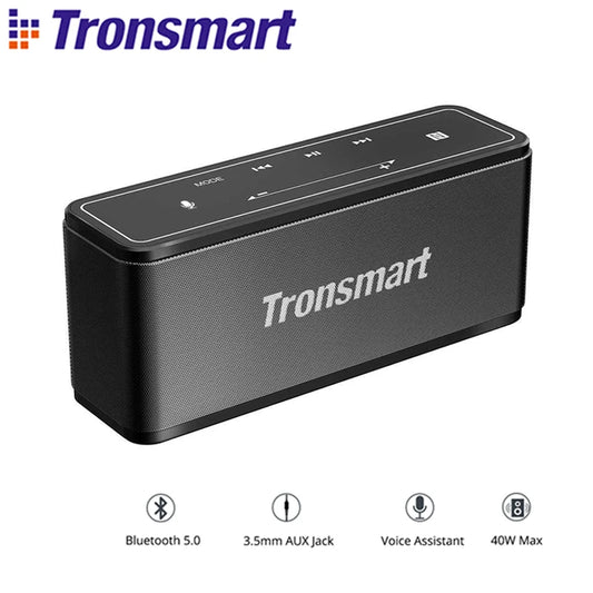 Original Tronsmart Mega Bluetooth Speaker 40W Portable Speaker with Touch Control Soundbar support Voice Assistant,NFC,MicroSD | original-tronsmart-mega-bluetooth-speaker-40w-portable-speaker-with-touch-control-soundbar-support-voice-assistant-nfc-microsd