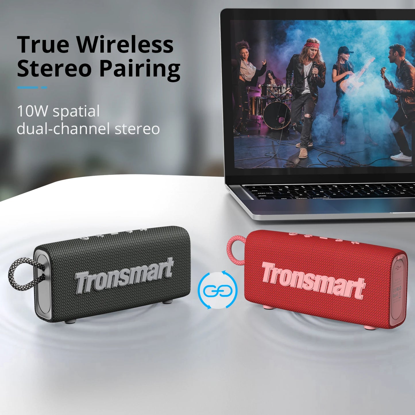 Original Tronsmart Trip Bluetooth 5.3 Speaker Dual-Driver Portable Speaker with IPX7 Waterproof True Wireless Stereo for Outdoor | original-tronsmart-trip-bluetooth-5-3-speaker-dual-driver-portable-speaker-with-ipx7-waterproof-true-wireless-stereo-for-outdoor