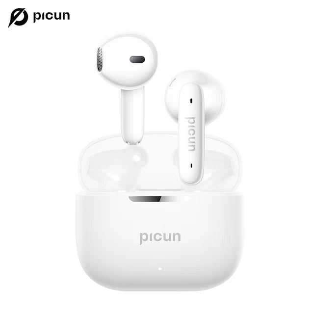 Picun A2 TWS Wireless Earphones Semi-In-Ear Adaptive Noise Reduction HIFI Earphone BASS Bluetooth Earbuds HD Calls ENC Mic APP