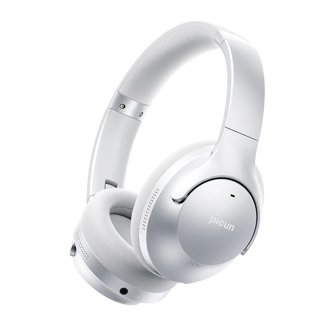 Picun ANC-05MAX Noise Cancelling Headphones ANC Bluetooth 5.4 Low Latency Wireless Headset ENC HD Mic HIFI Foldable APP Control