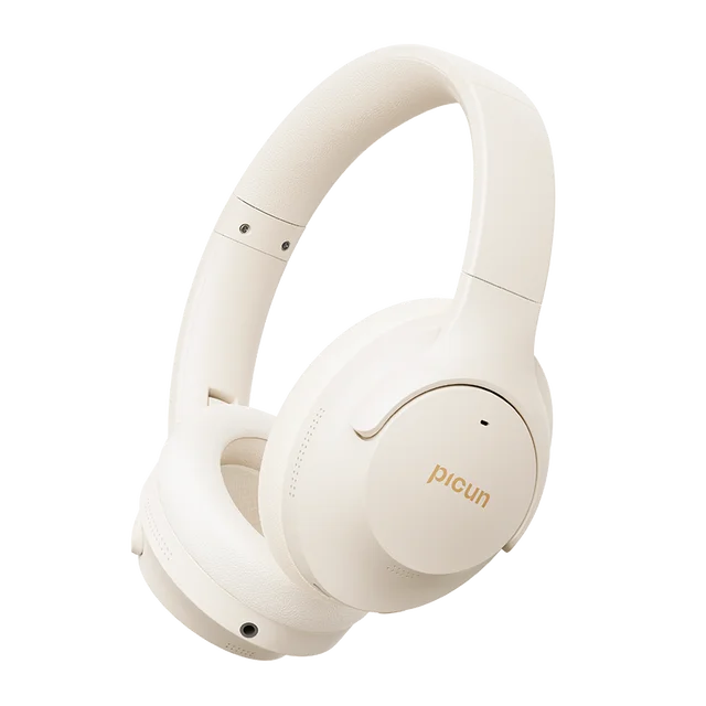 Picun ANC-05MAX Noise Cancelling Headphones ANC Bluetooth 5.4 Low Latency Wireless Headset ENC HD Mic HIFI Foldable APP Control