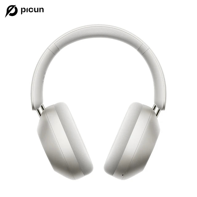 Picun F6 Active Noise Cancelling Bluetooth Headset Hi-Res ANC Head Tracking 3D Audio Wireless Headphones APP Control Low Latency