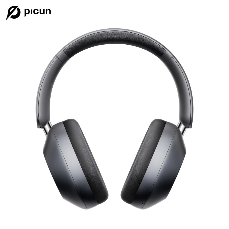 Picun F6 Active Noise Cancelling Bluetooth Headset Hi-Res ANC Head Tracking 3D Audio Wireless Headphones APP Control Low Latency