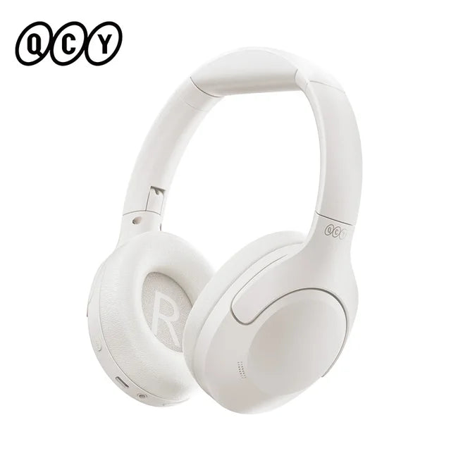 QCY H3 Lite ANC Wireless Headphones Bluetooth 5.3 Active Noise Cancelling Over Ear Headset 40mm Driver HiFi Sound Earphones | qcy-h3-lite-anc-wireless-headphones-bluetooth-5-3-active-noise-cancelling-over-ear-headset-40mm-driver-hifi-sound-earphones