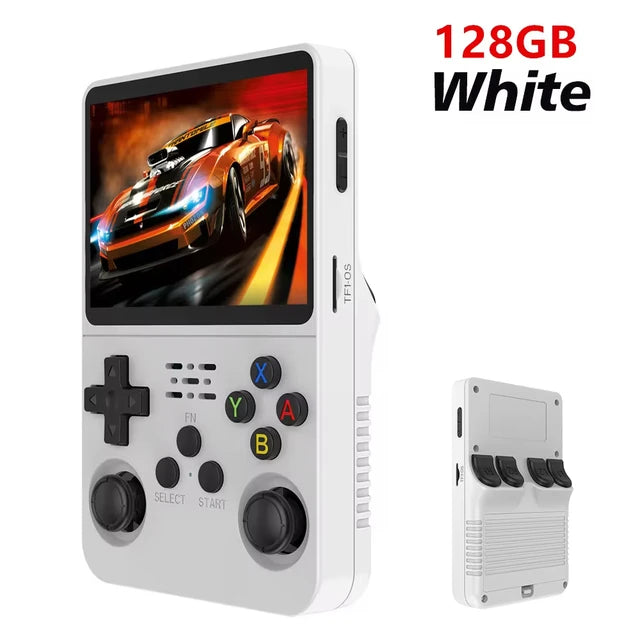 R36S Retro Handheld Video Game Console Linux System 3.5 Inch IPS Screen Portable Pocket Video Player 128GB Games Mini Boy Gift - FSH-ONLINE