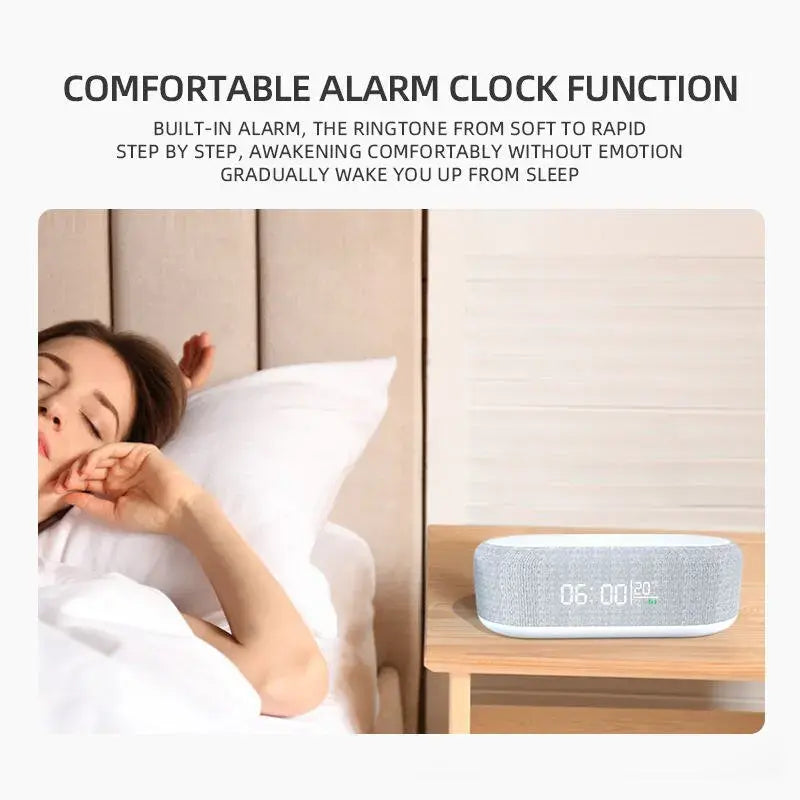 Wireless Charger Alarm Clock - FSH-ONLINE