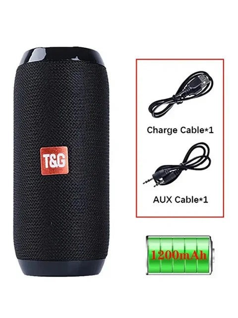 TG117 Portable Bluetooth Speaker Outdoor Wireless Woofer Free Call /FM/TF Card/USB Flash Drive Connect Mobile Phone/Tablet/TV | tg117-portable-bluetooth-speaker-outdoor-wireless-woofer-free-call-fm-tf-card-usb-flash-drive-connect-mobile-phone-tablet-tv-1