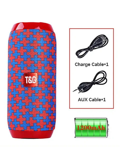 TG117 Portable Bluetooth Speaker Outdoor Wireless Woofer Free Call /FM/TF Card/USB Flash Drive Connect Mobile Phone/Tablet/TV | tg117-portable-bluetooth-speaker-outdoor-wireless-woofer-free-call-fm-tf-card-usb-flash-drive-connect-mobile-phone-tablet-tv-1