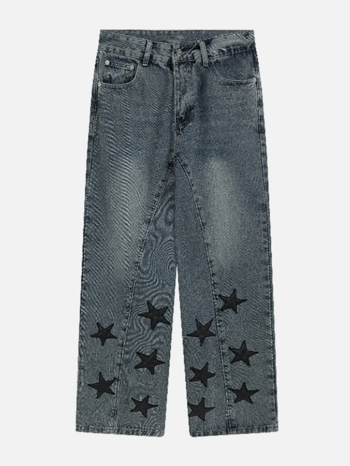 Star sticker Jeans - FSH-ONLINE