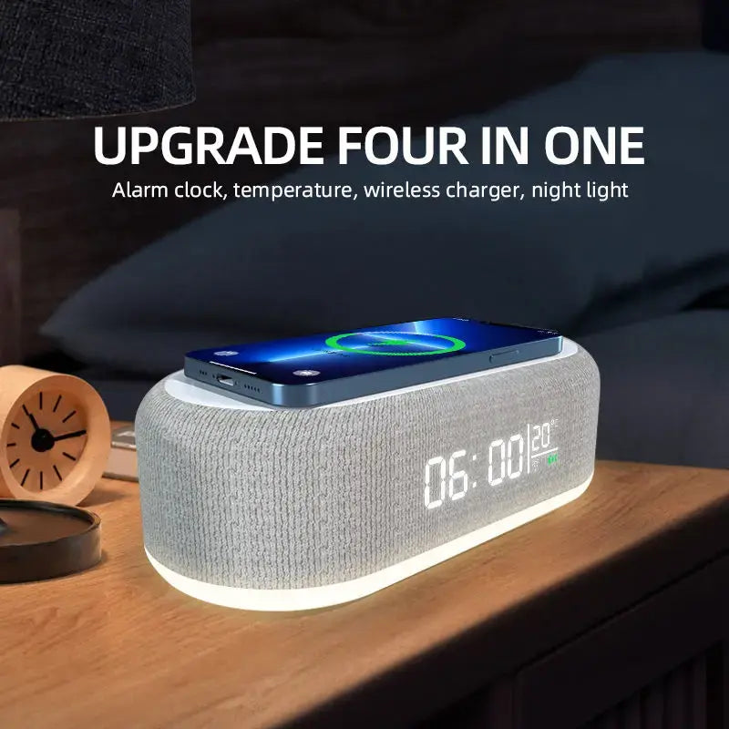 Wireless Charger Alarm Clock - FSH-ONLINE